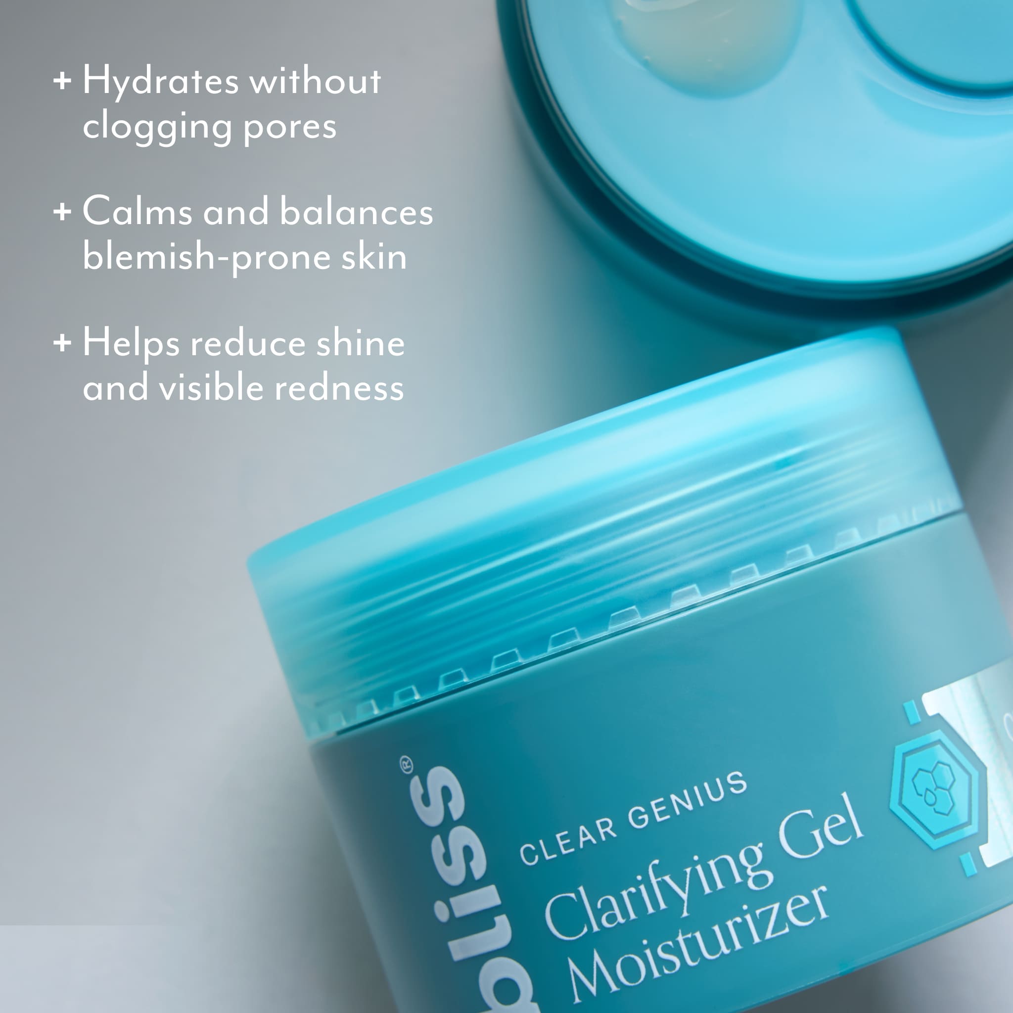 Clear Genius Clarifying Gel Moisturizer with Clarity 5 Complex - Image 2