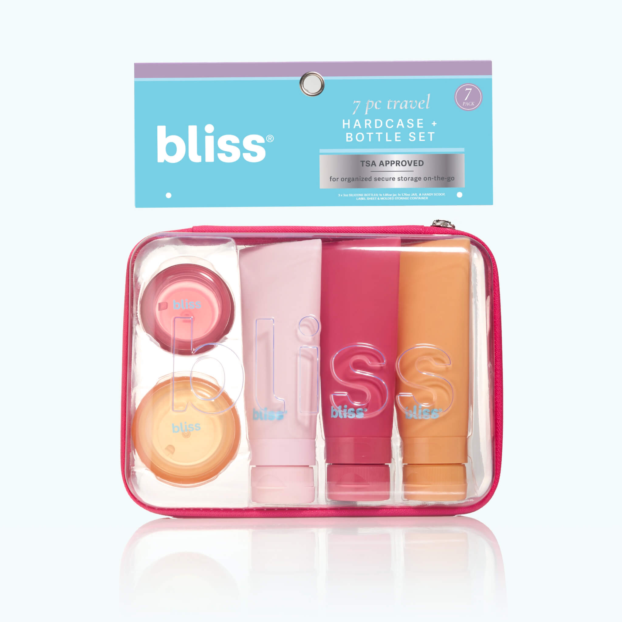 Spa To Go Hardcase + Travel Bottle Set