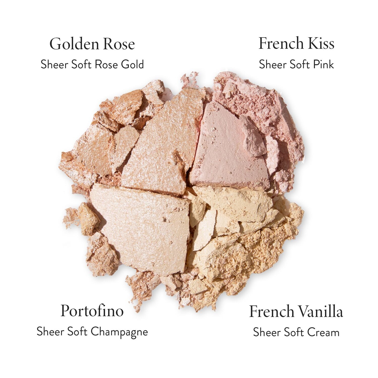 Baked Natural Glow Highlighter Quad - Image 3