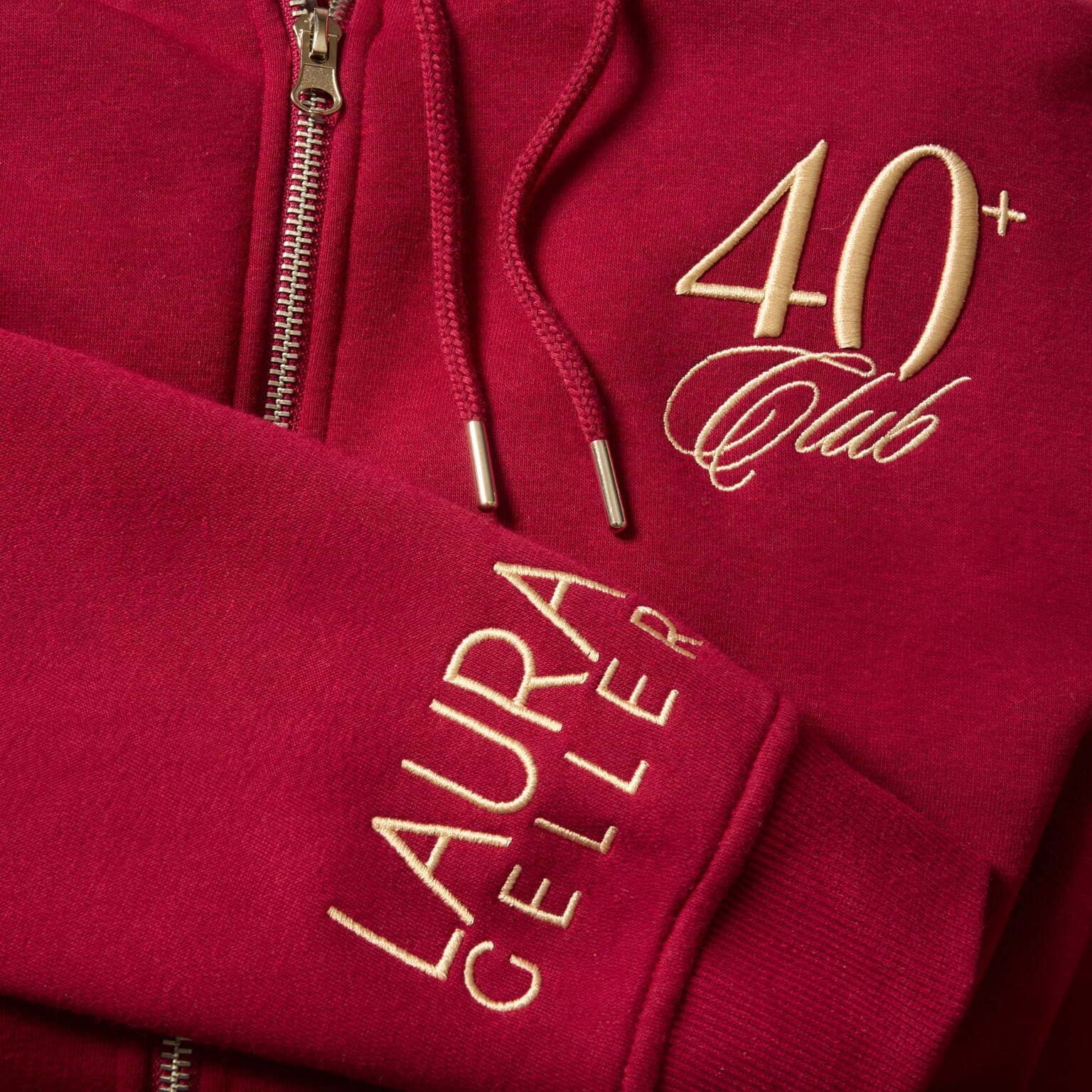The 40+ Club Zip-Up Sweatshirt - Image 6