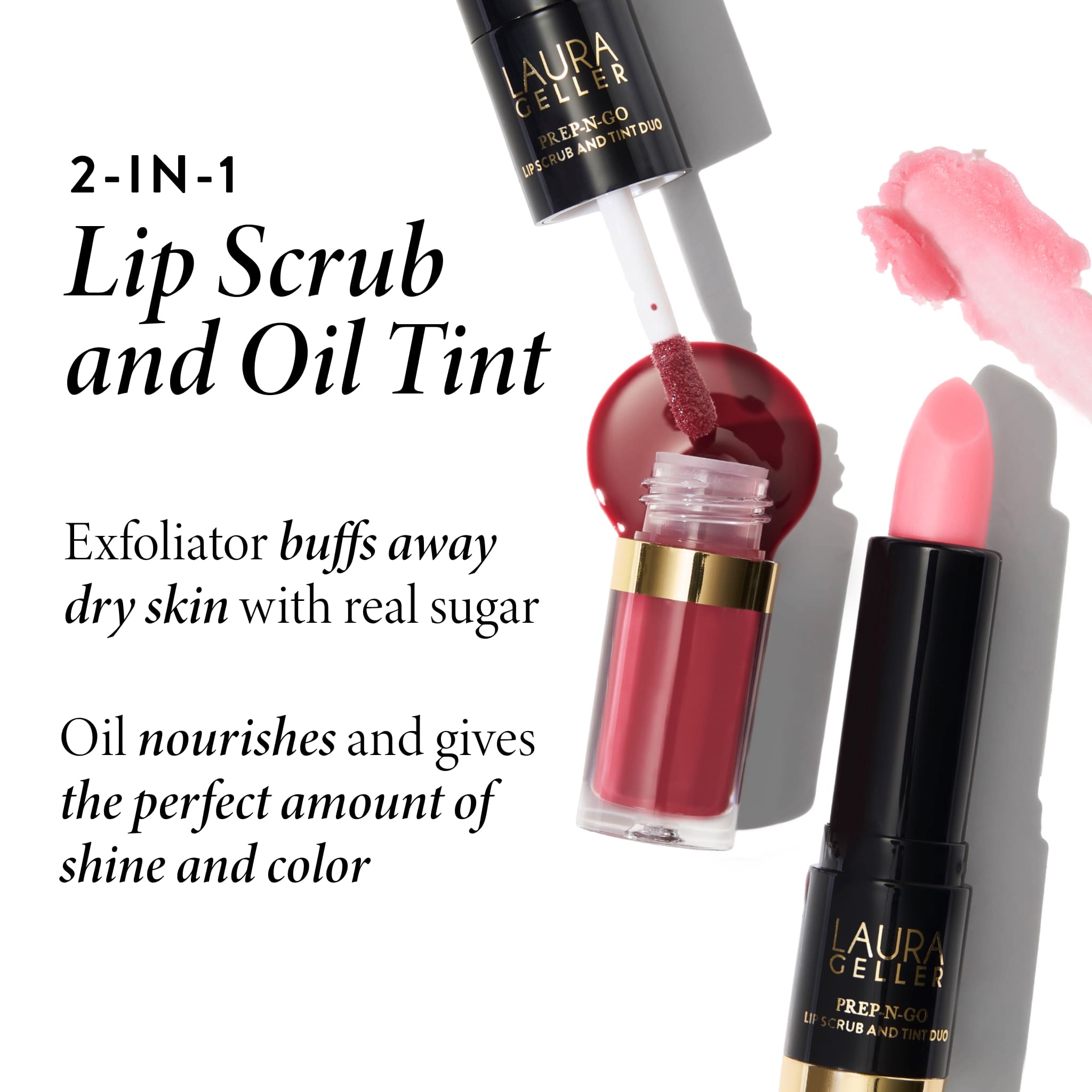 Prep-n-Go Lip Scrub and Tint Duo - Image 3