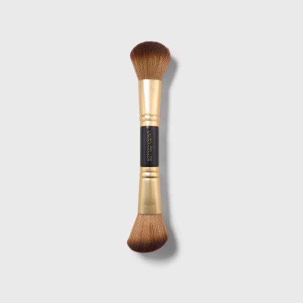 Dual-Ended Blush + Bronzer Brush